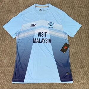 New Balance Cardiff City 2023 2024 Jersey Men’s XL Light Blue Third Jersey